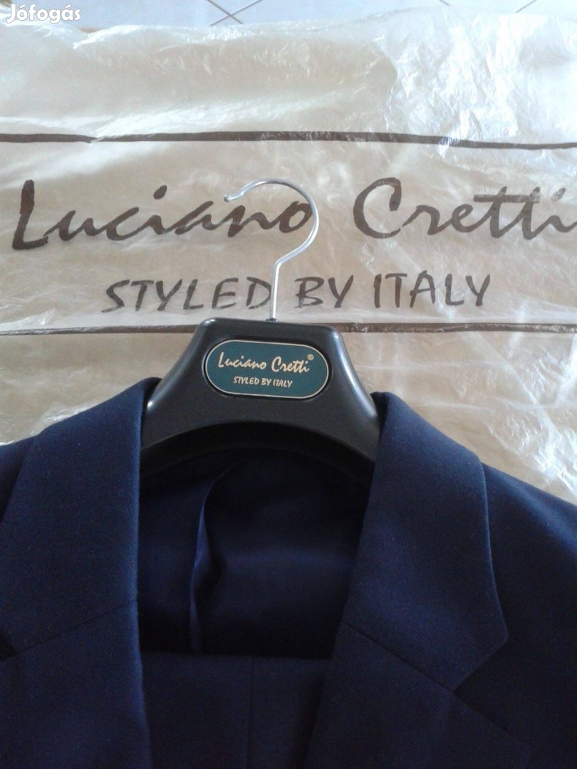 Luciano Cretti Styled By Italy sötétkék kamaszöltöny újszerű