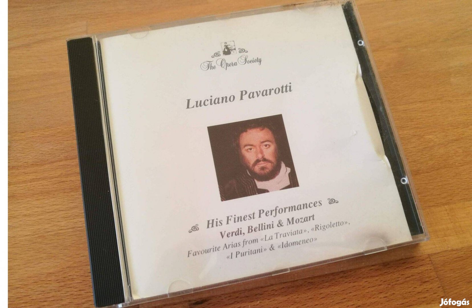 Luciano Pavarotti - His finest performances (Opera Societit, 1990, CD)