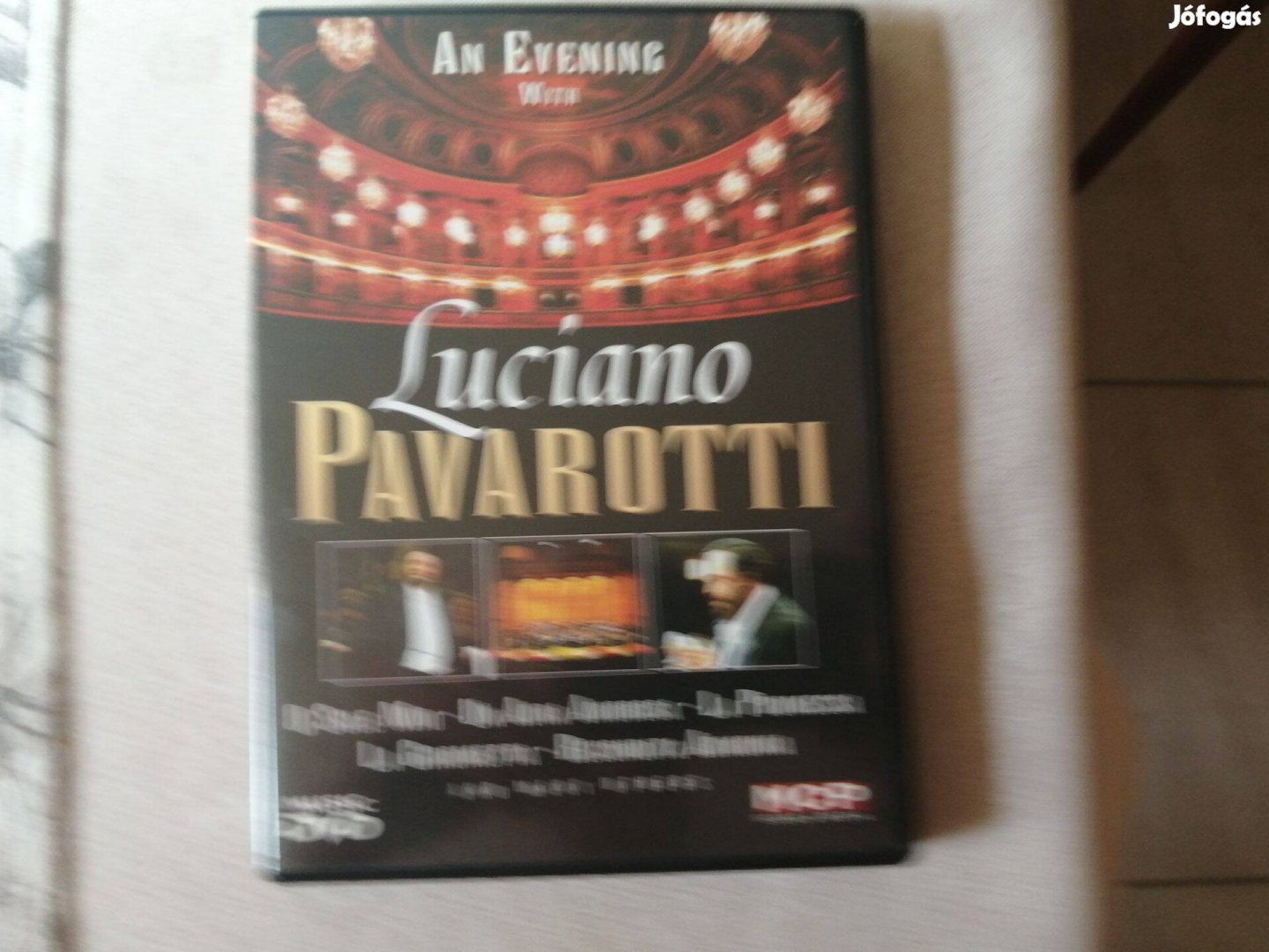 Luciano Pavarotti -zenei DVD