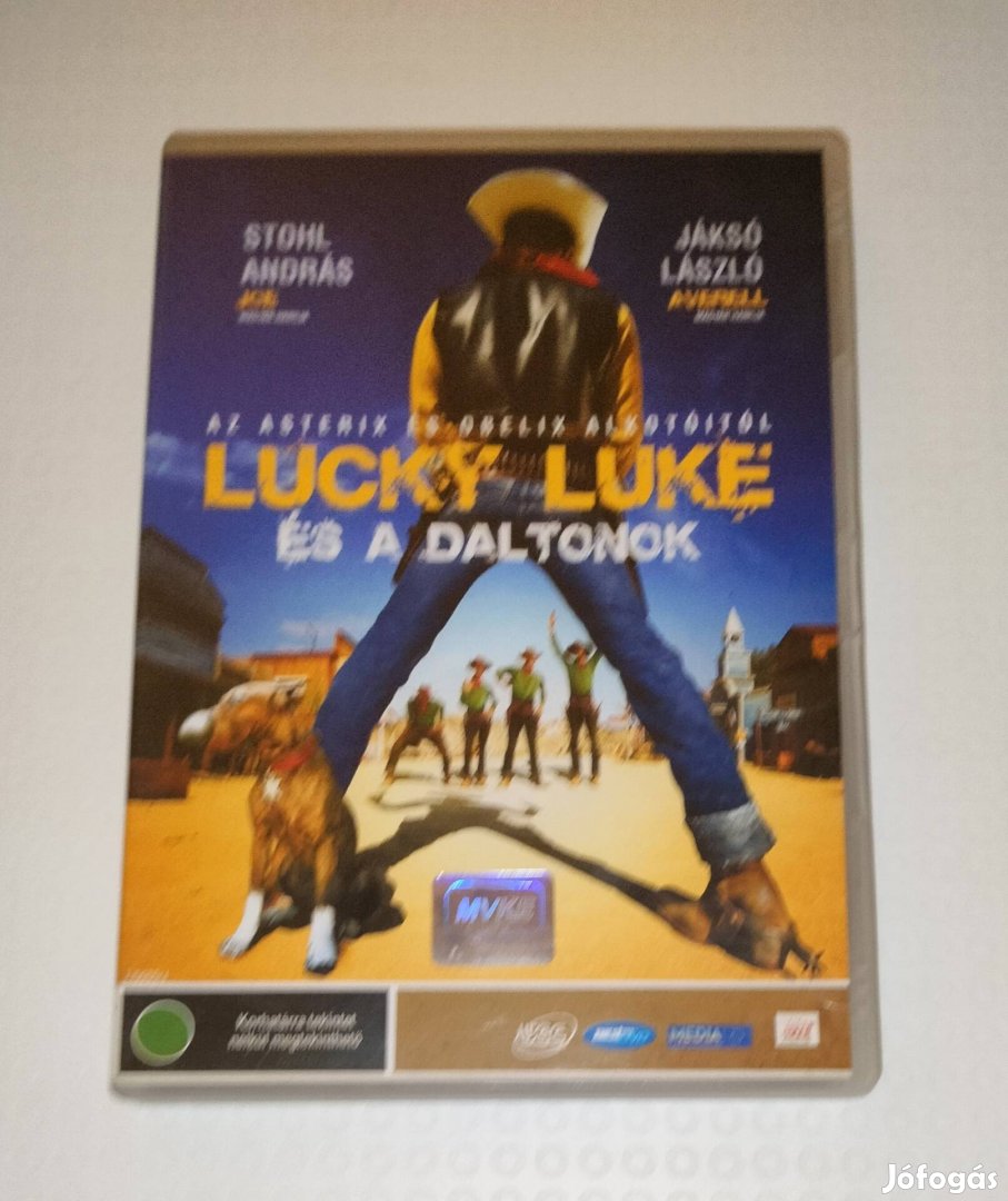 Lucky Luke és a Daltonok dvd Sthol A. És Jáksó L hangja