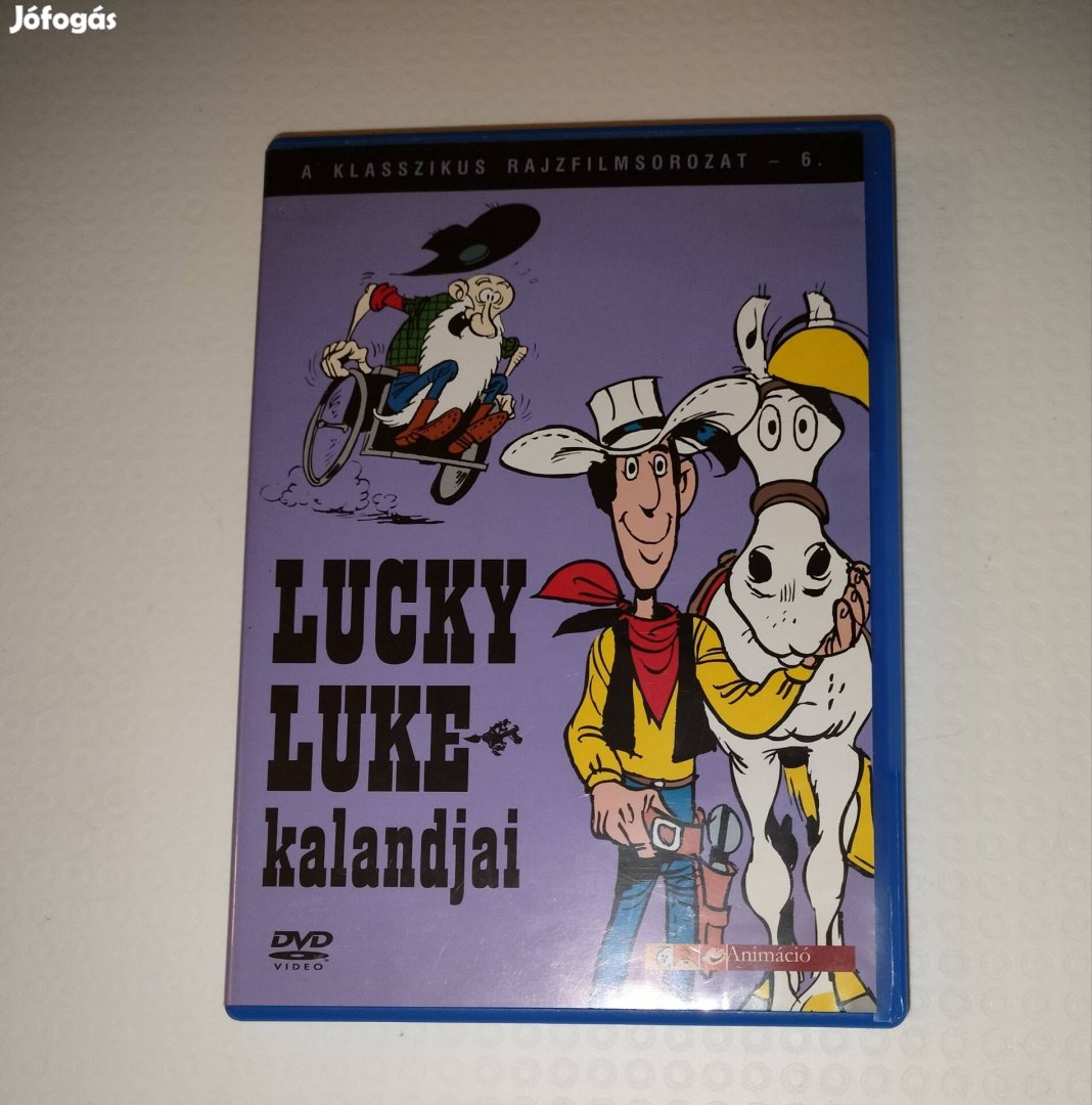 Lucky Luke kalandjai klasszikus rajzfilm 6. Dvd