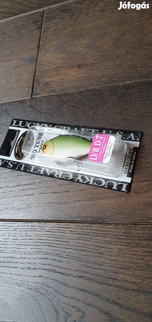 Lucky craft lipless vertikal wobbler műcsali