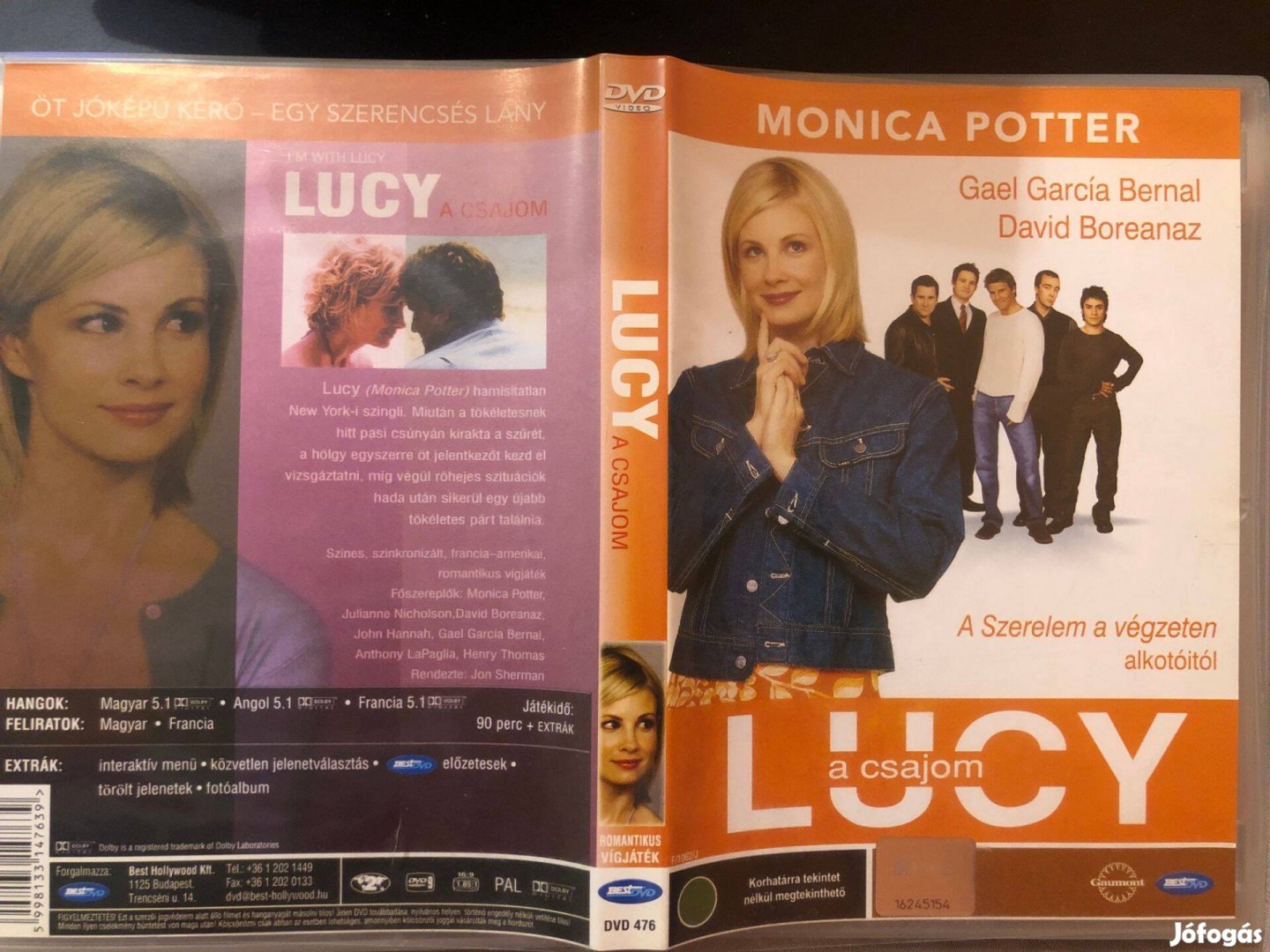 Lucy a csajom (karcmentes, Monica Potter) DVD