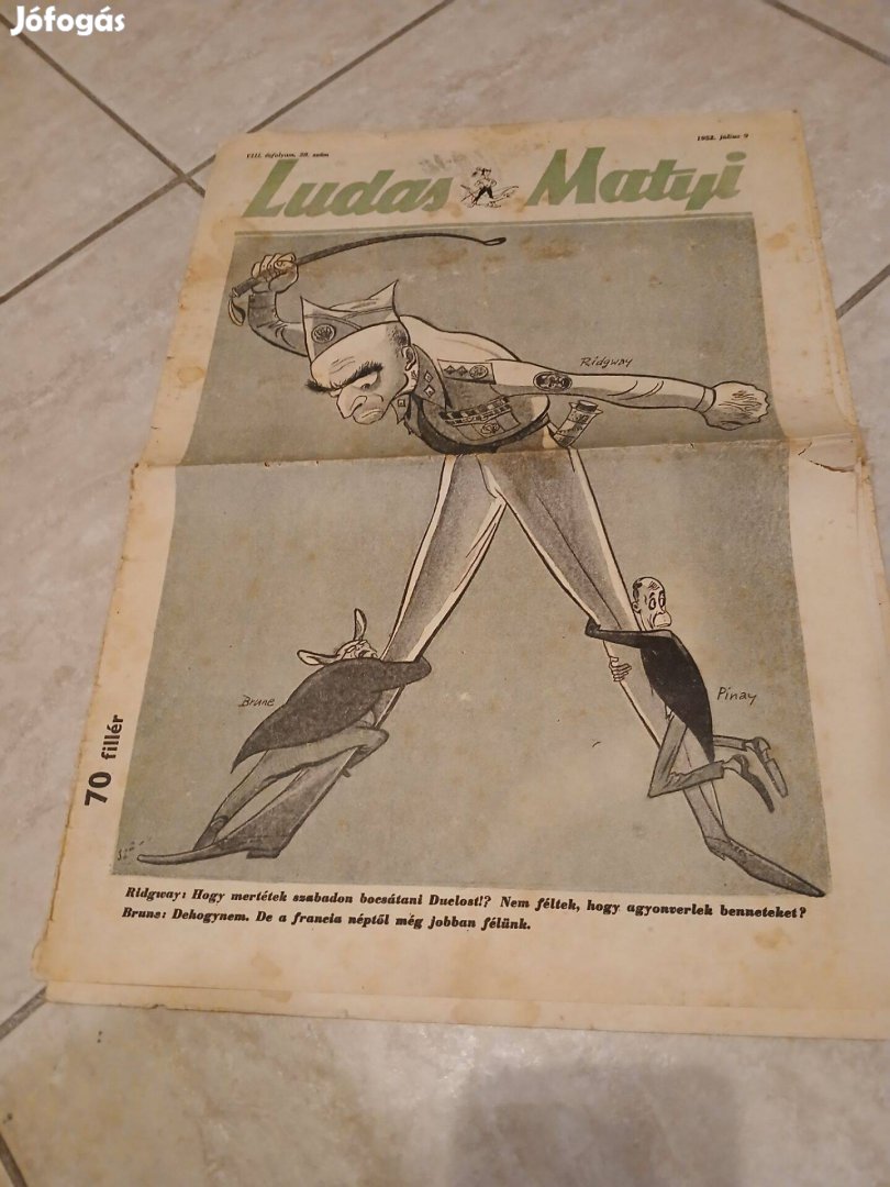 Ludas Matyi 1952 július 9 szám