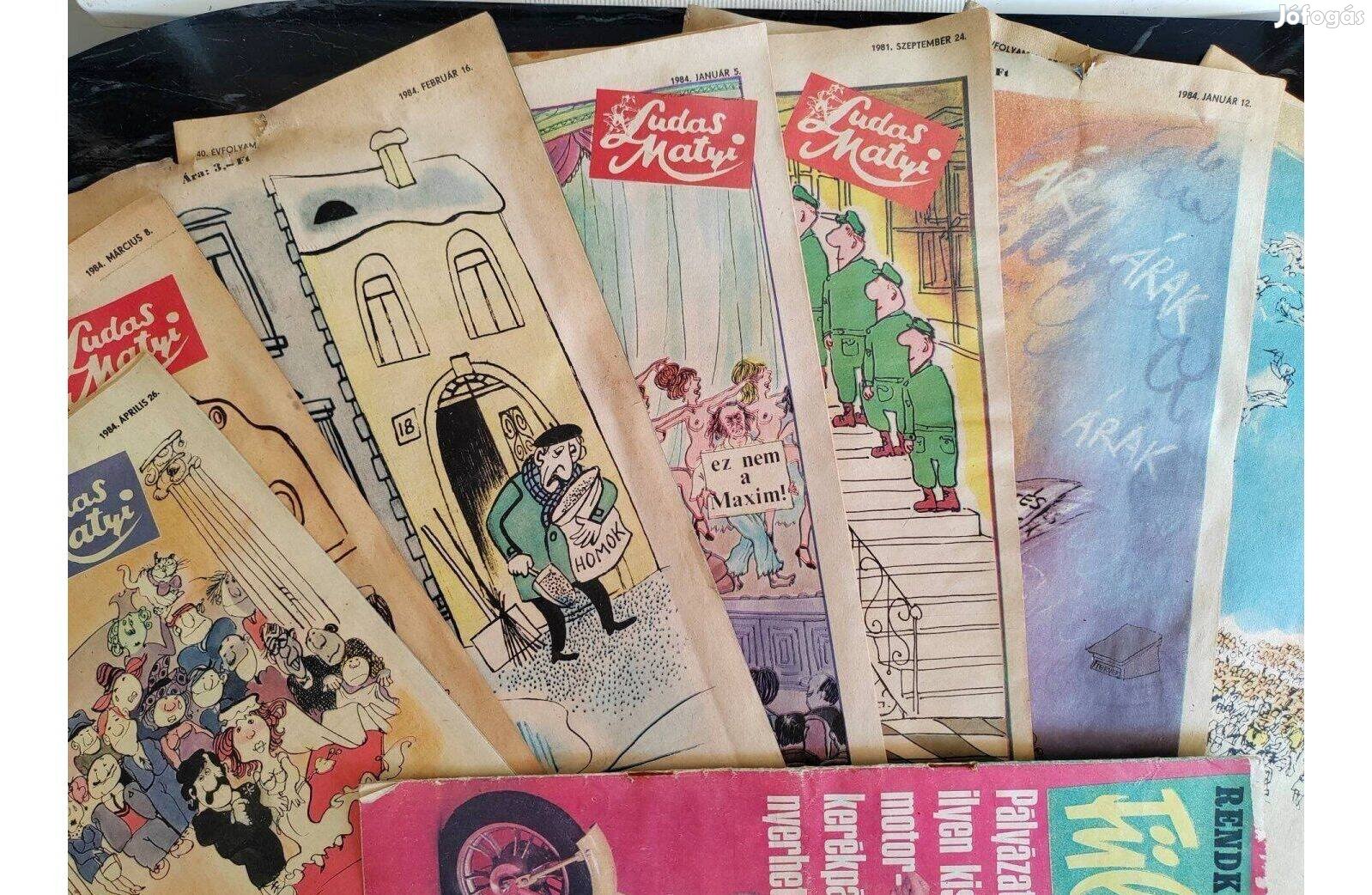 Ludas Matyi 80-as évek- Rendkívüli Füles 83