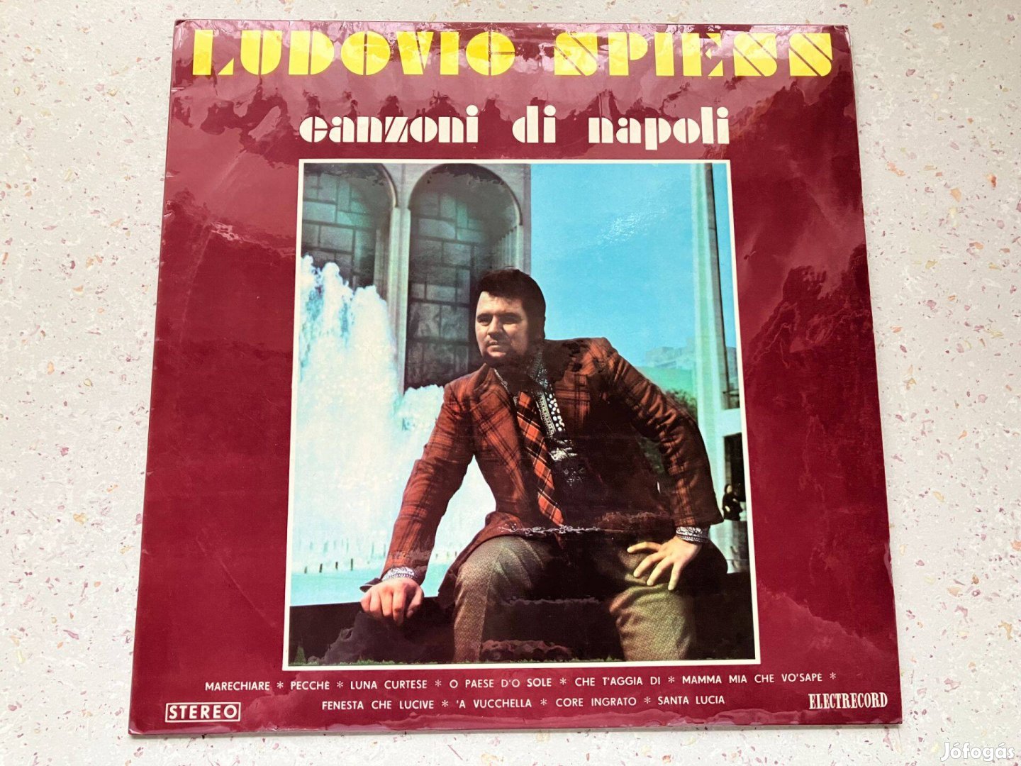 Ludovic Spiess Nápolyi dalok. LP