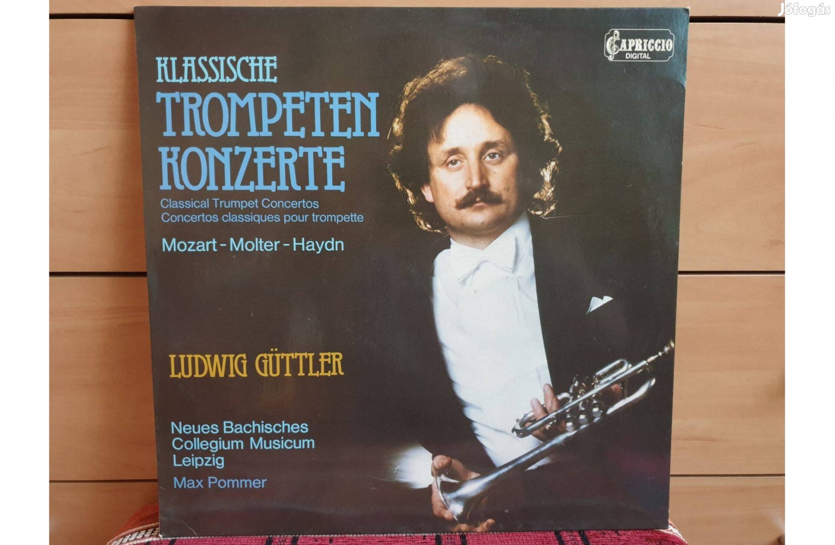 Ludwig Güttler - Mozart Haydn hanglemez bakelit lemez Vinyl