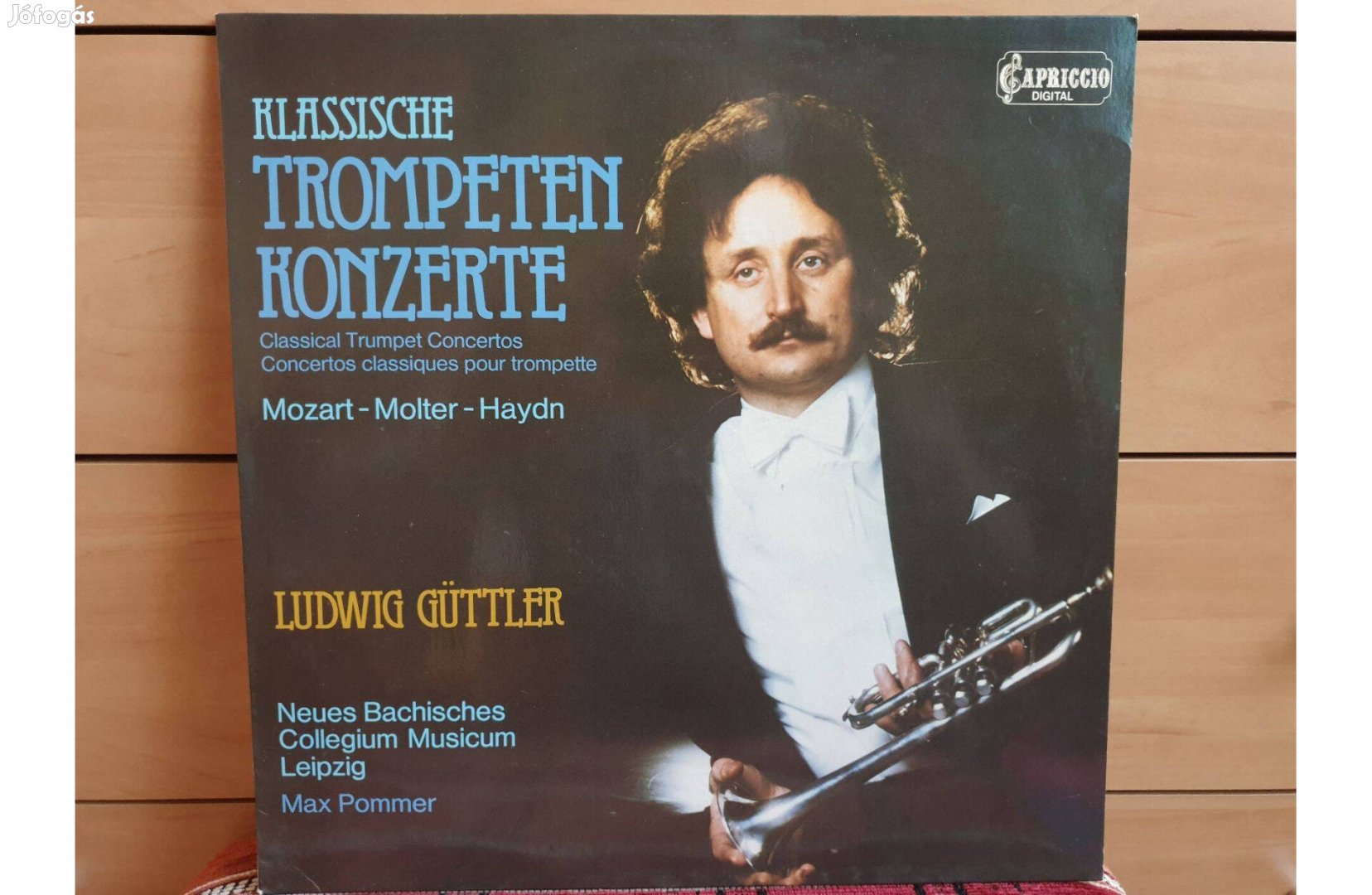 Ludwig Güttler - Mozart Haydn hanglemez bakelit lemez Vinyl