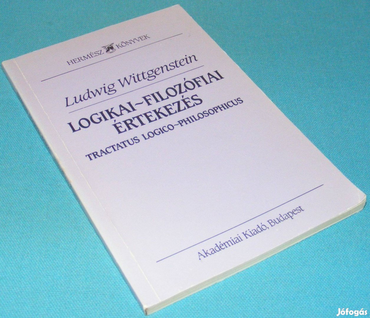 Ludwig Wittgenstein Logikai-filozófiai értekezés