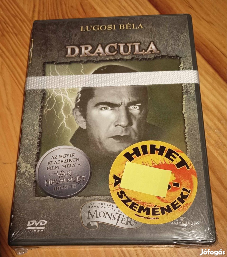 Lugosi Béla Dracula dvd bontatlan feliratos 