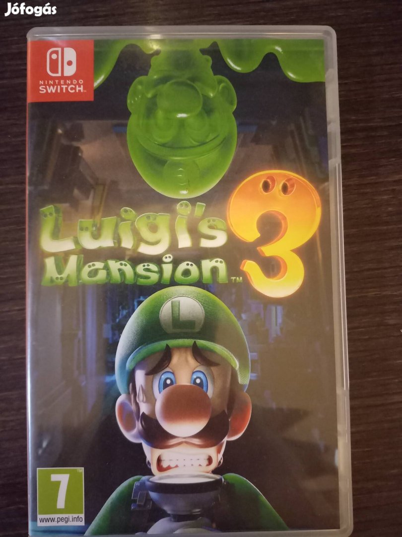 Luigi's Mansion 3 Nintendo switch eladó.