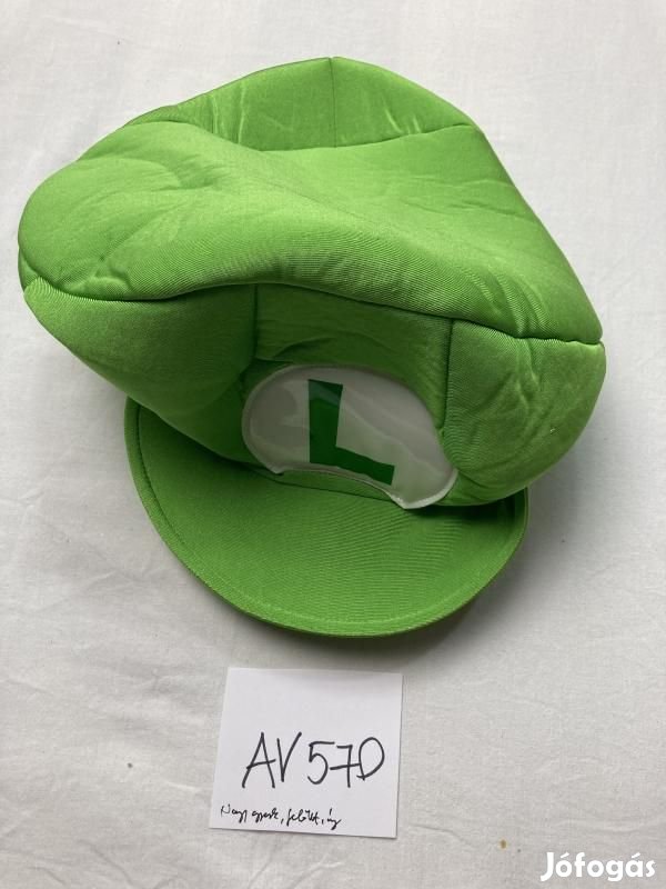 Luigi sapka, Luigi jelmez sapka, új AV570