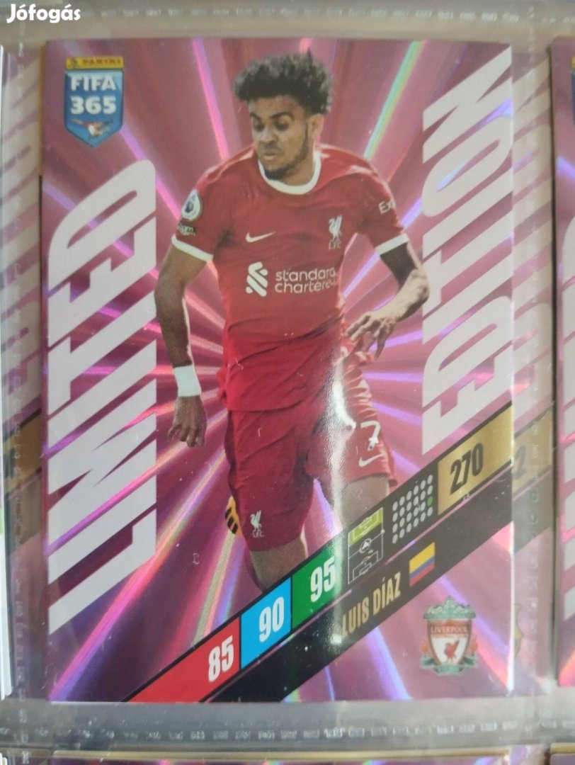 Luis Diaz (Liverpool) FIFA 365 2024 Limited edition focis kártya