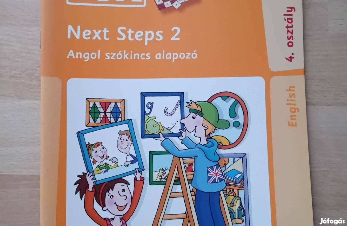Lük füzet, Next Steps 2, angol, 4. osztály