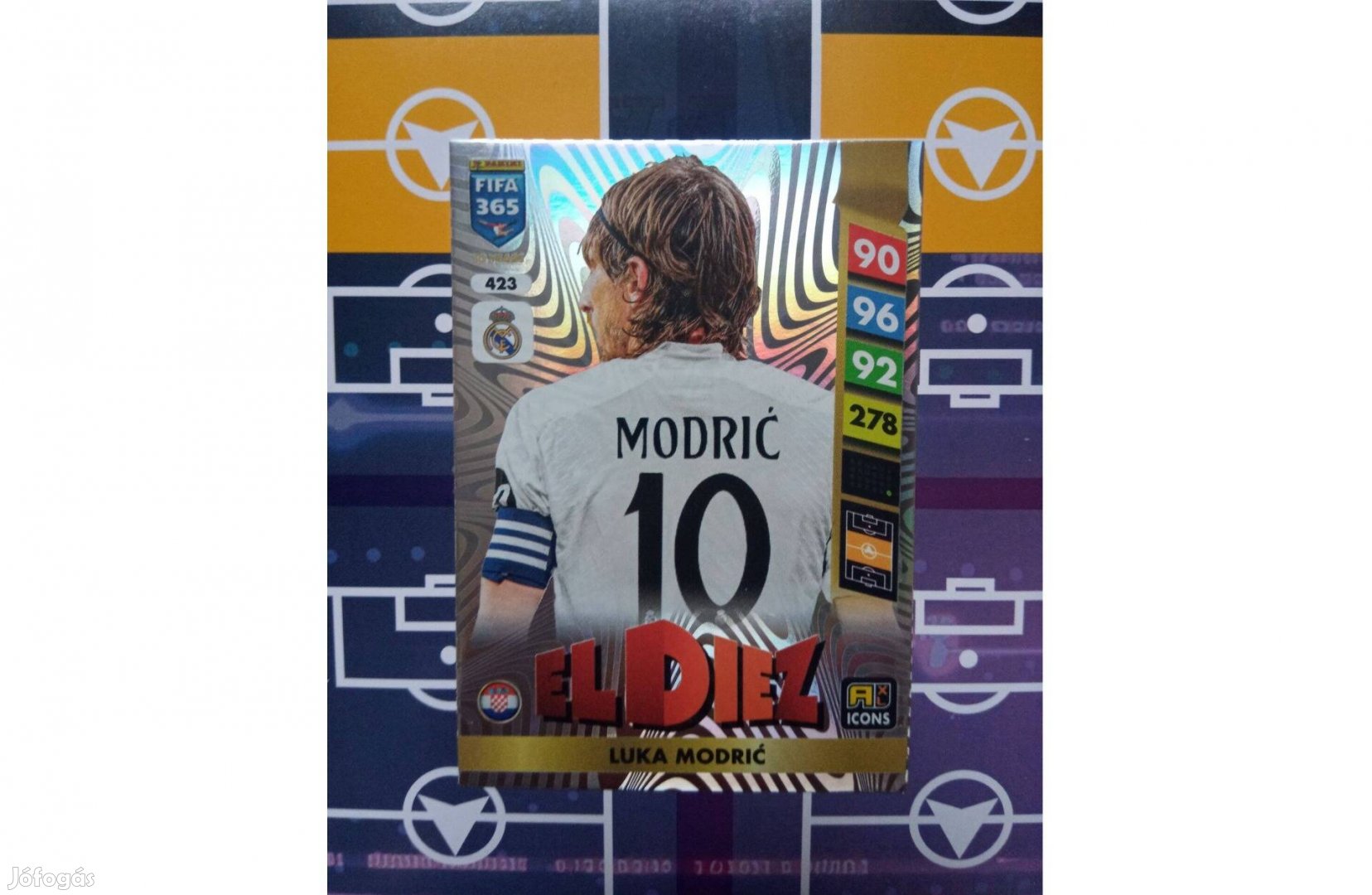 Luka Modric (Real Madrid) Fifa 365 2025 Icon El Diez focis kártya