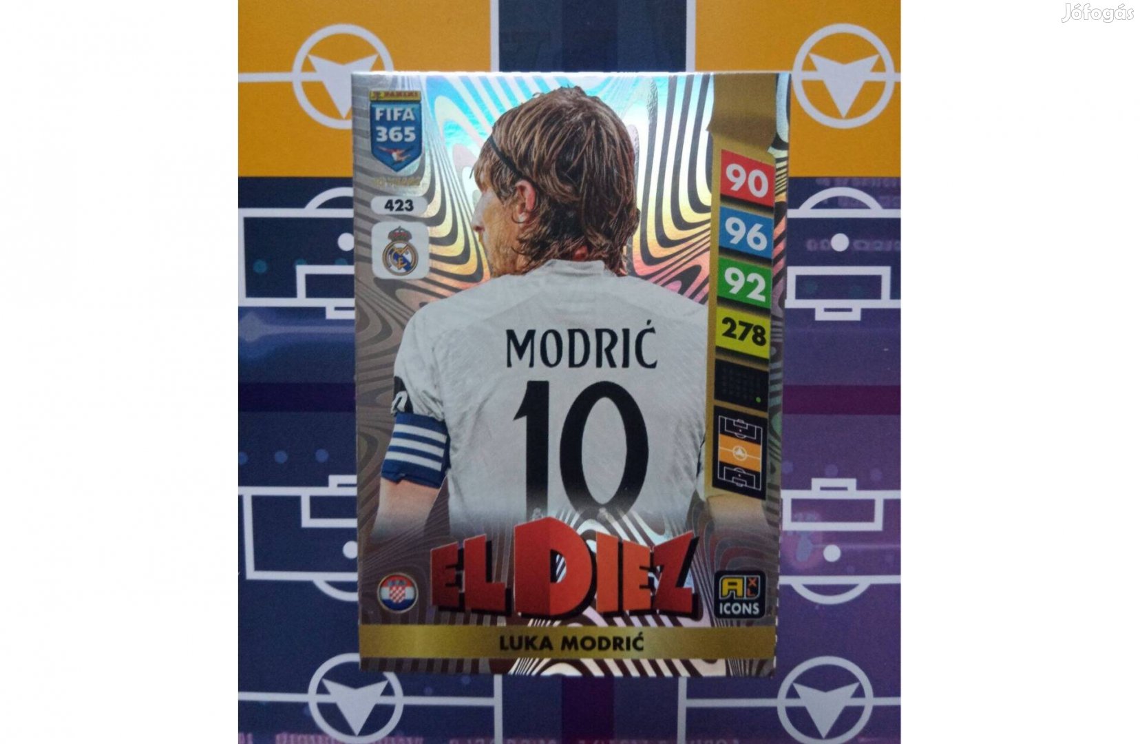 Luka Modric (Real Madrid) Panini Fifa 365 2025 Icon El Diez kártya