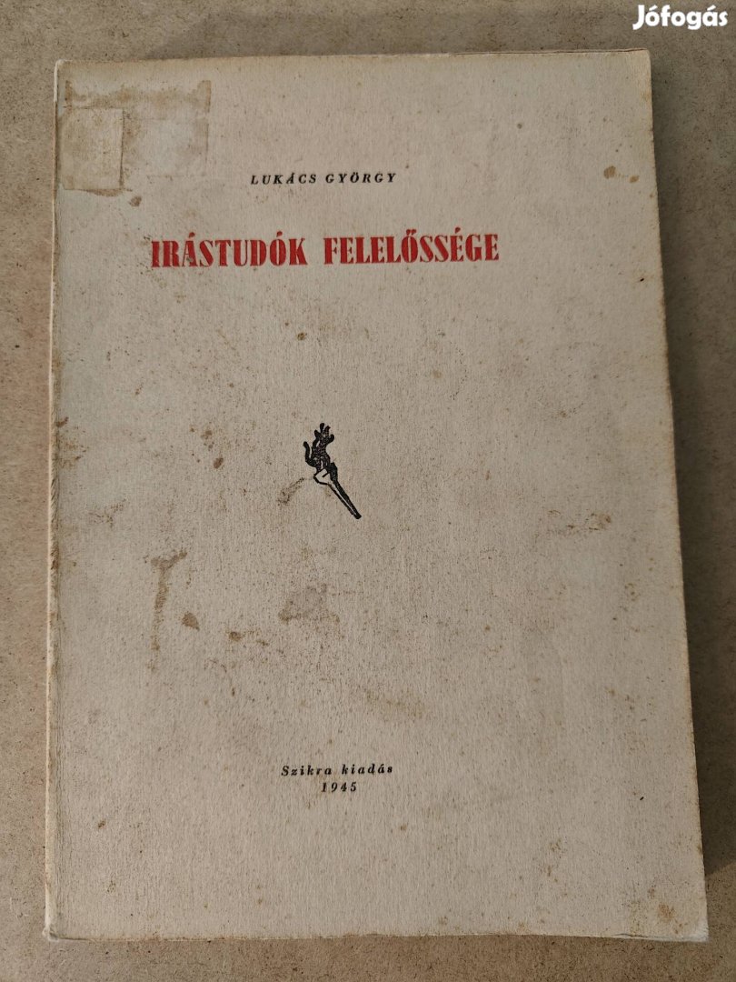 Lukács György Irástudók felelőssége