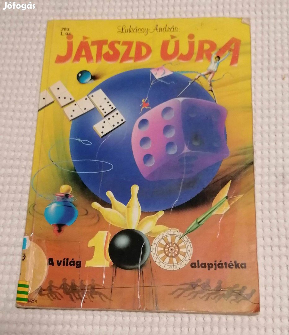 Lukácsy András Játszd újra Régi Gyermekkönyv 1988