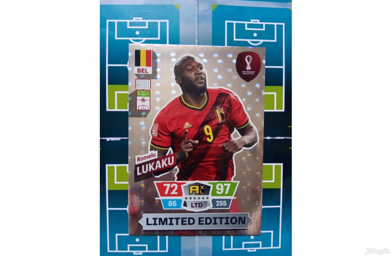 Lukaku Fifa World Cup 2022 Qatar XXL Limited focis kártya