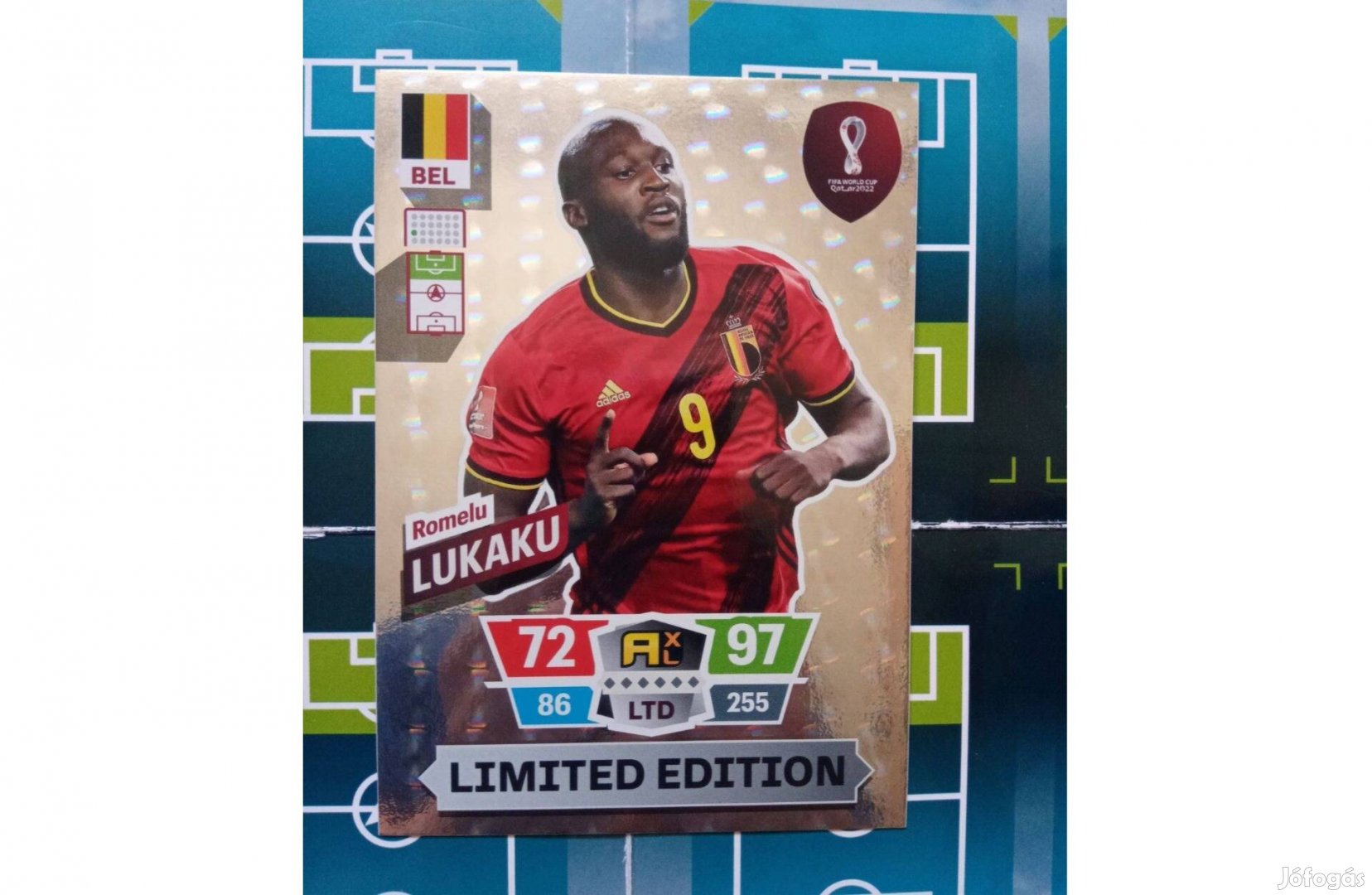 Lukaku Fifa World Cup 2022 Qatar XXL Limited kártya