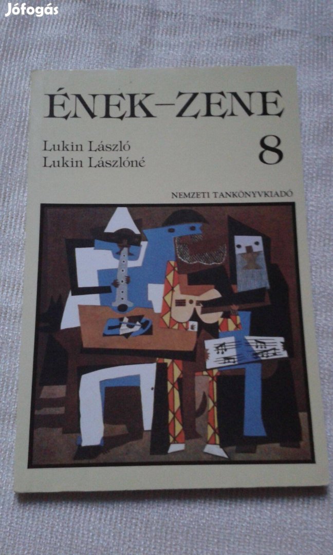 Lukin László: Ének-zene 8, ének tankönyv, zene