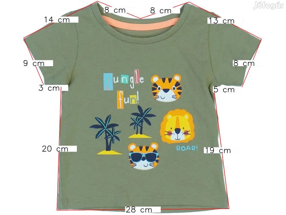 Lullaby Új (címkés) Fiú Póló (Méret: 80)