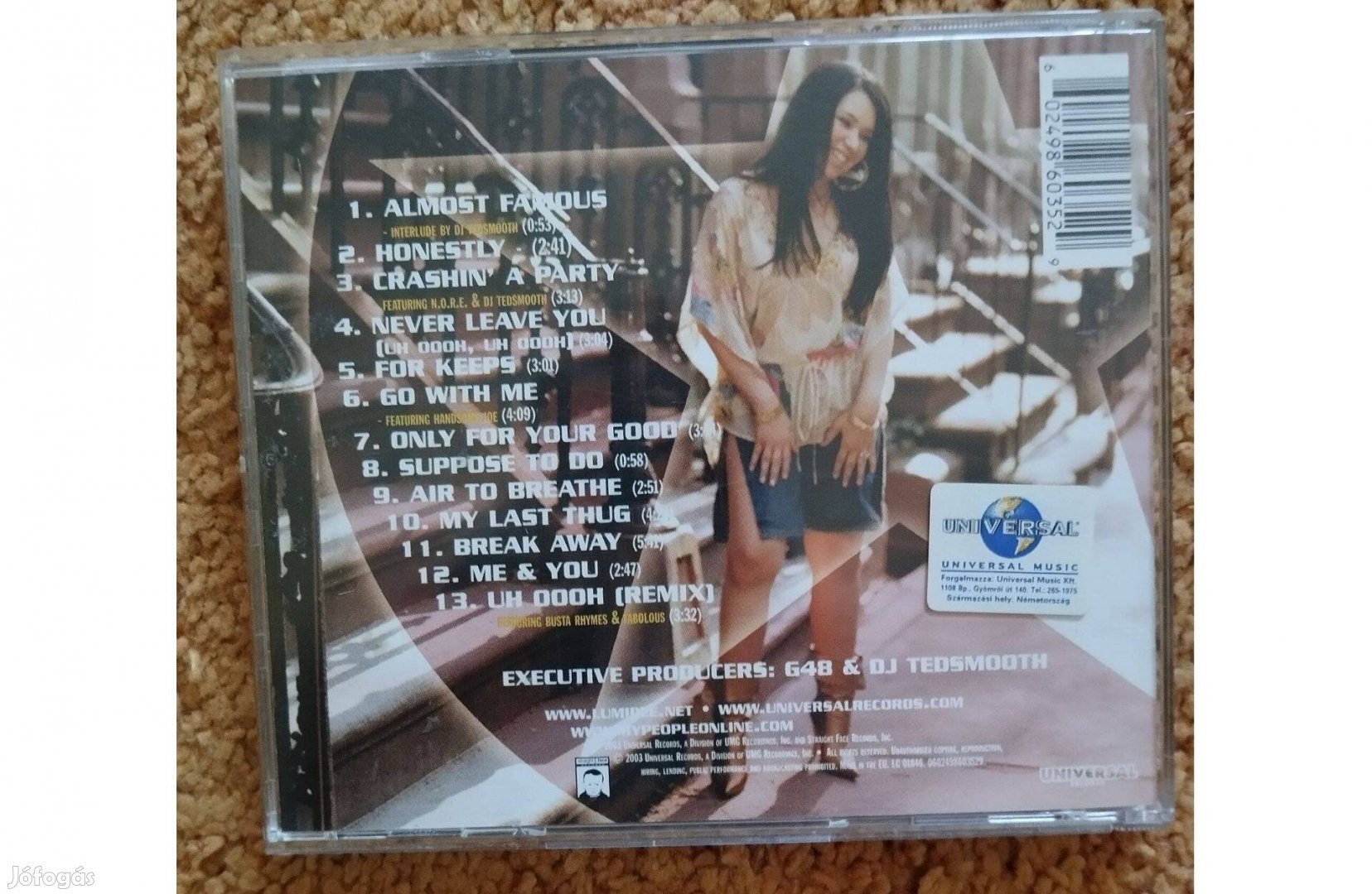 Lumidee - CD Almost Famous