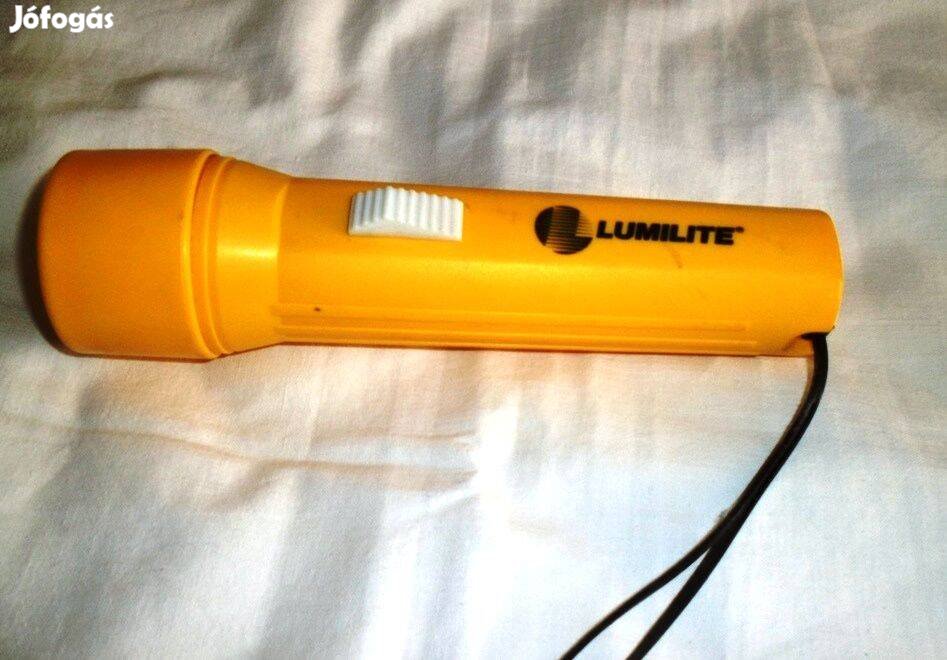 Luminite márkájú elemlámpa ujj
