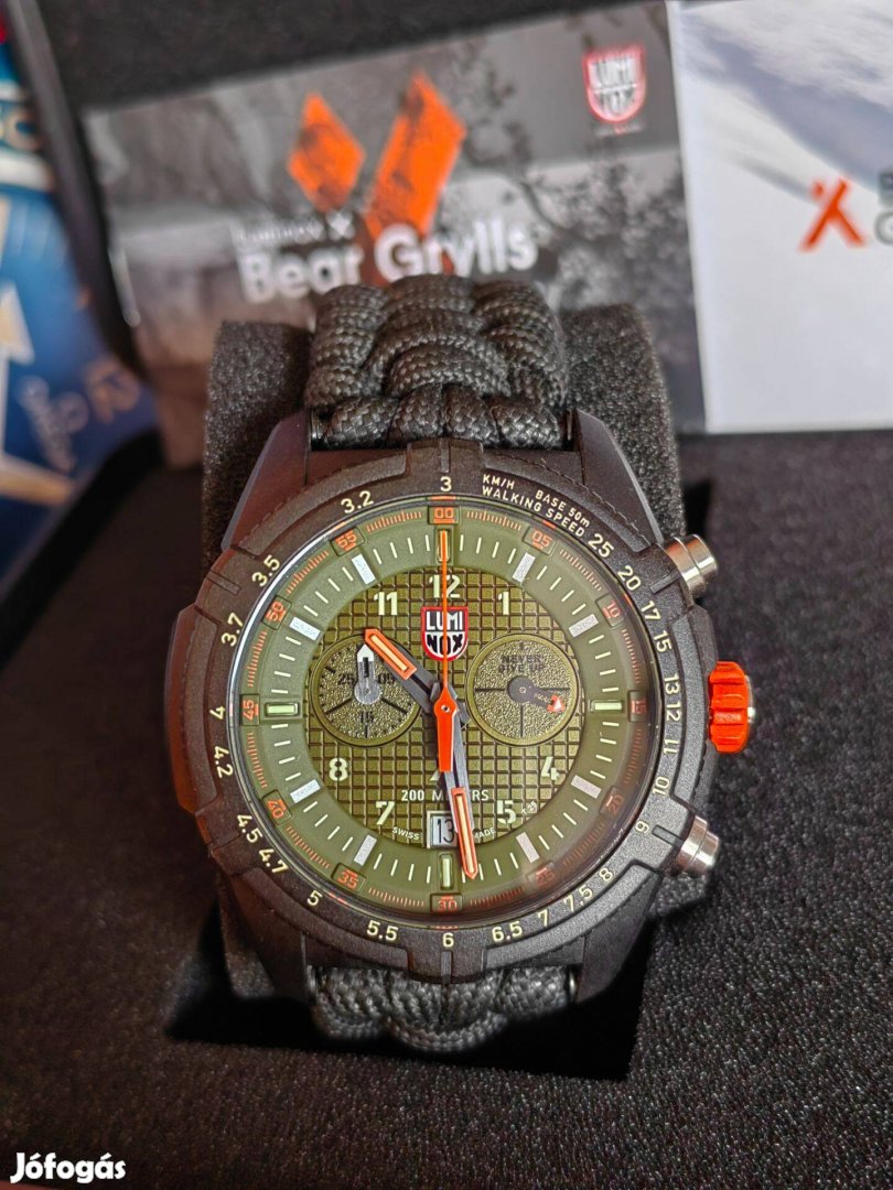 Luminox Bear Grylls Survival Land 3780 férfi karóra Full Szett