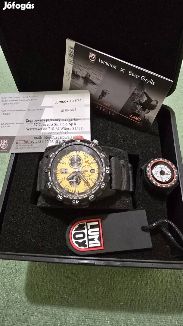 Luminox Bear Grylls Xb.3745 survival chrono master búváróra