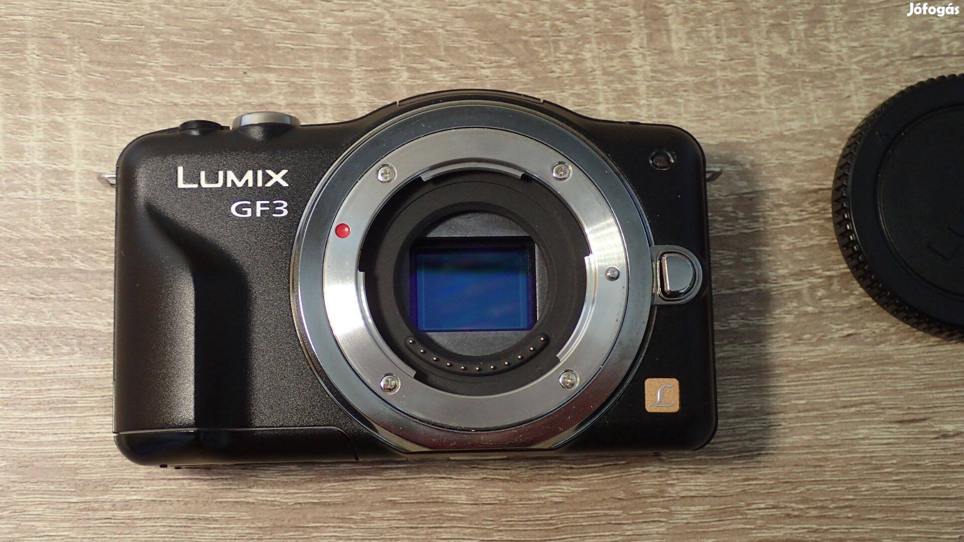 Lumix DMC-GF3 digitális fényképezőgép váz, Full HD videó