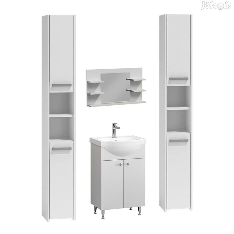 Luna II NEW S30 fürdőszobai szett Ikeany alsószekrénnyel, mosdóval, H