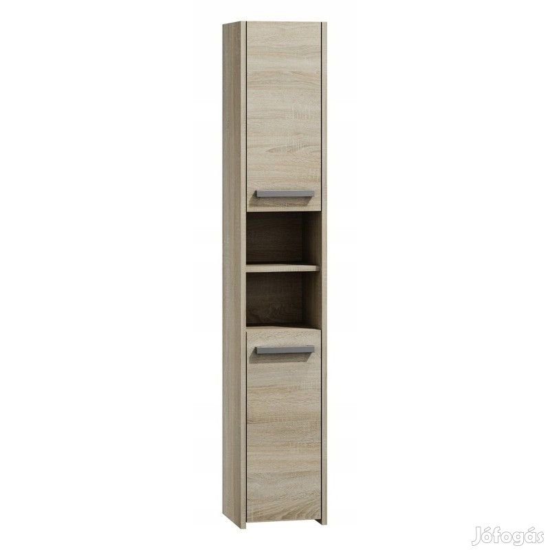 Luna II New S30 Fürdőszobai magas szekrény - Sonoma N - Csomagolássér