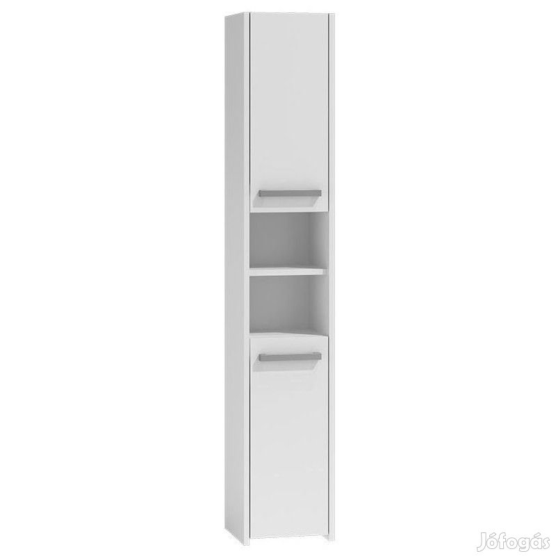 Luna II New S30 Fürdőszobai magasszekrény - Fehér N