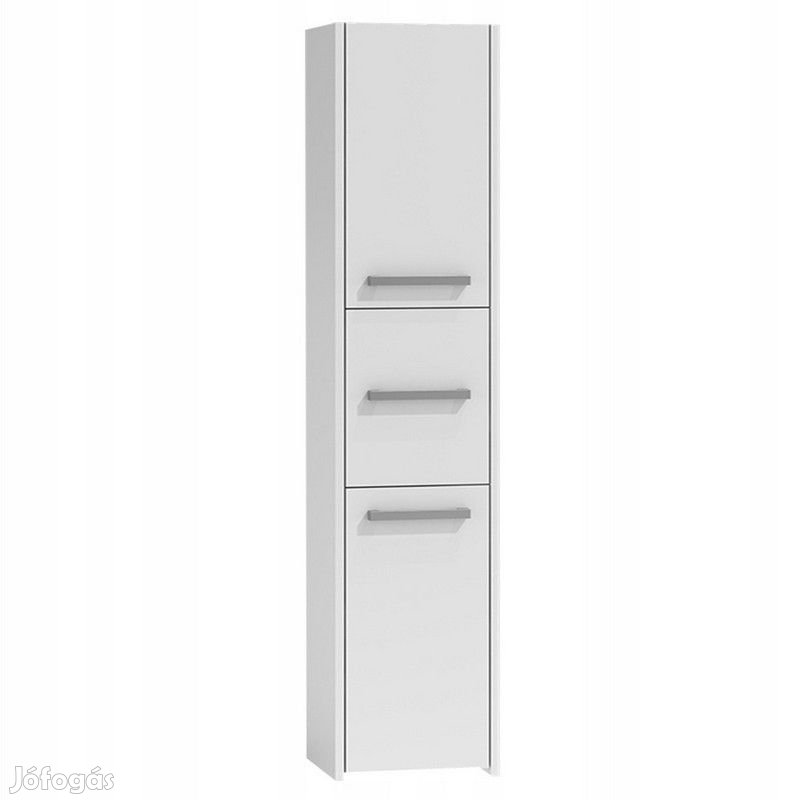 Luna II New S33 Fürdőszobai magasszekrény - Fehér N