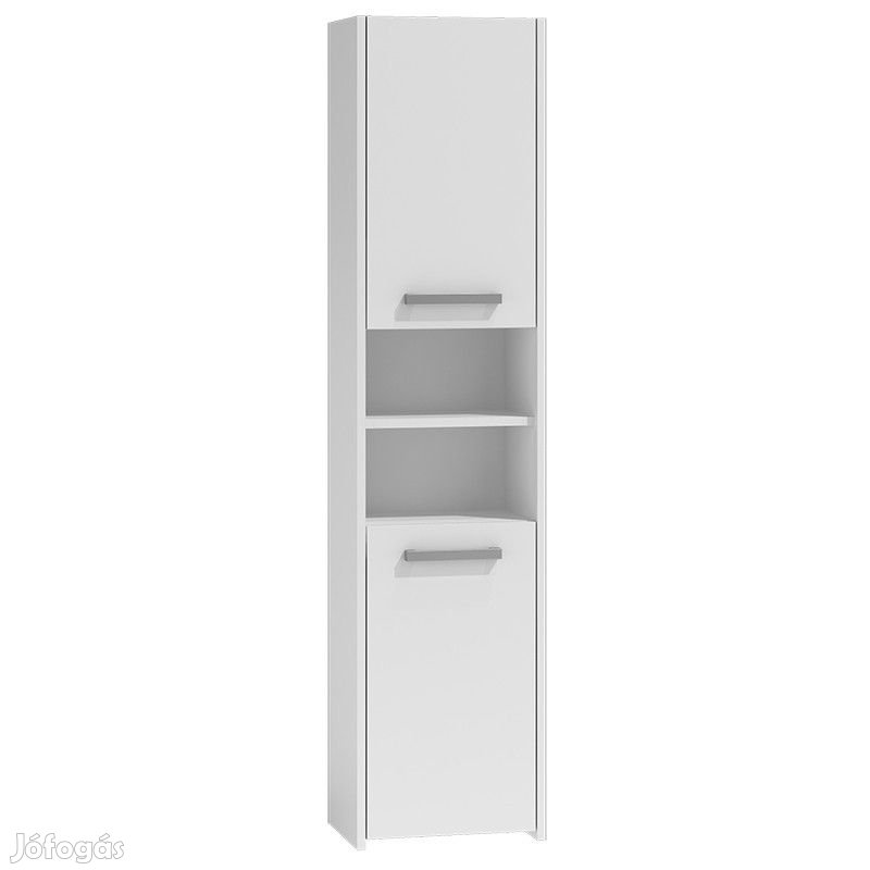 Luna II New S40 Fürdőszobai magas szekrény 40cm - Fehér N - Csomagolá
