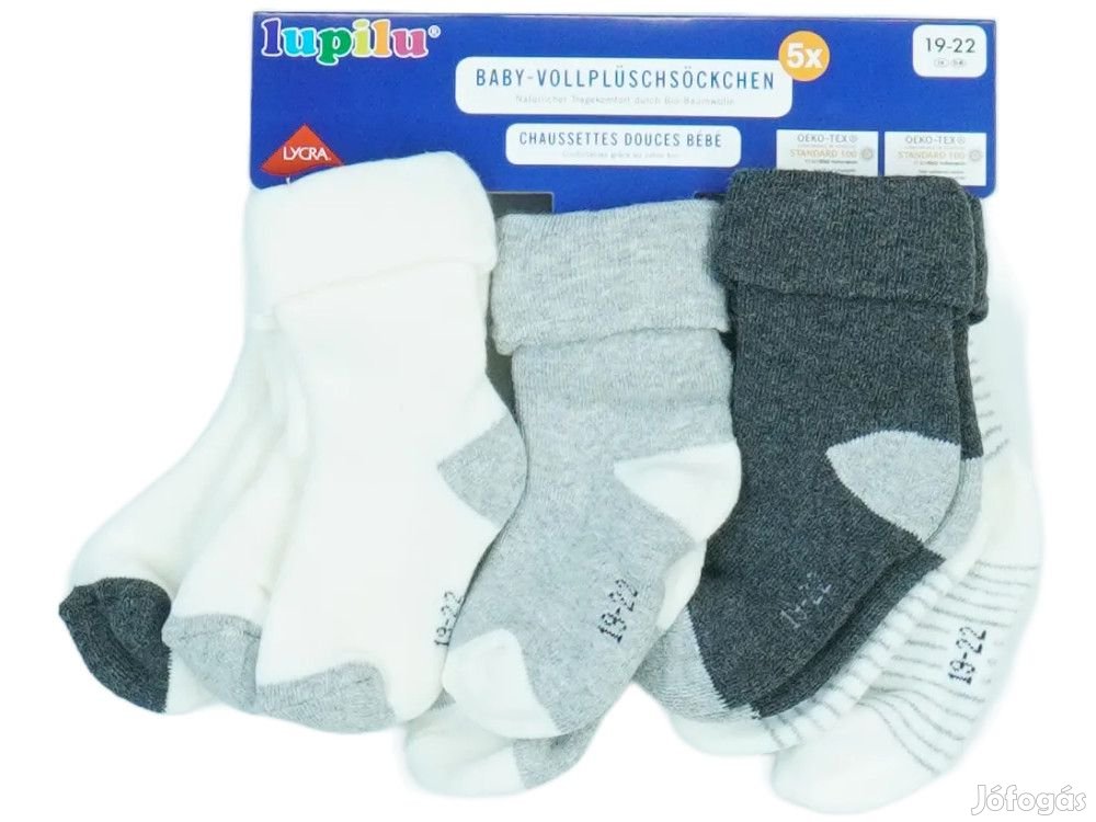 Lupilu Új címkés Fiú Csomag - Zoknik EU 22