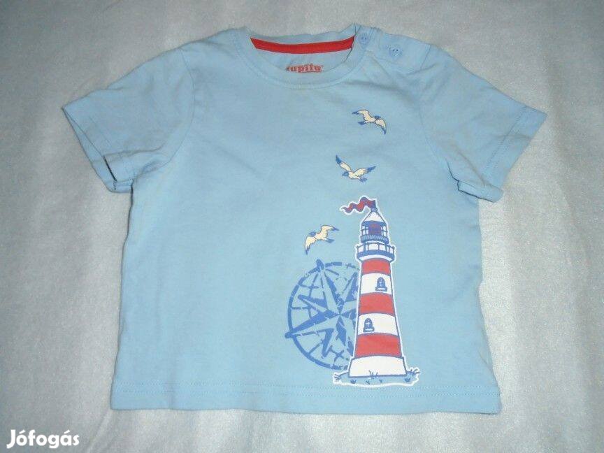 Lupilu világítótorony mintás póló 12-24 hó méret 86 92