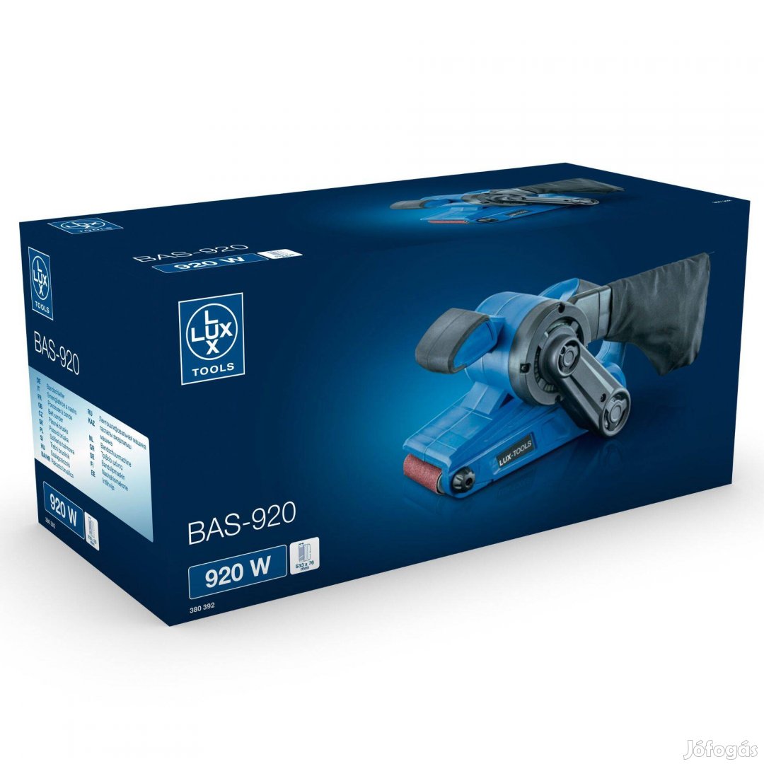 Lux BAS-920 szalagcsiszoló