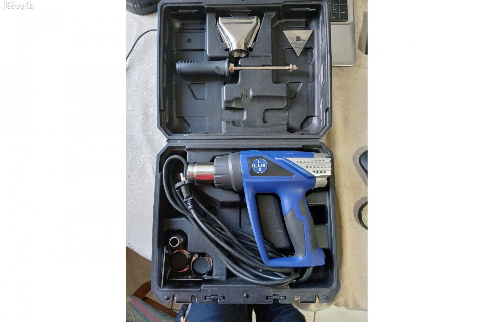 Lux-Tools HLF-2000 digitális hőlégfúvó