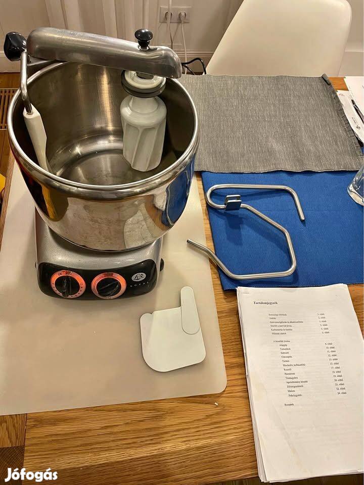 Lux Ankarsrum Assistent N26 ezüst 800watt