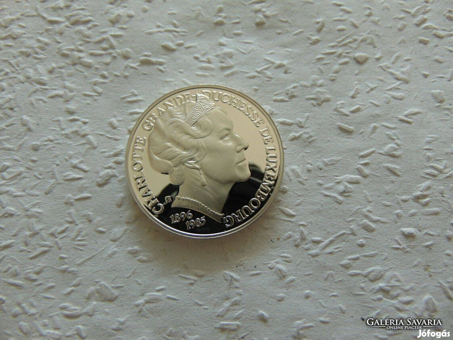 Luxemburg ezüst 25 ECU 1996 PP 23.05 gramm