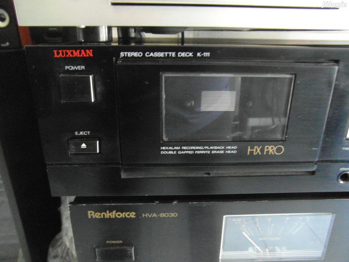 Luxman K-111 hifi magnódeck Hxpro Japán gyártmány 1988