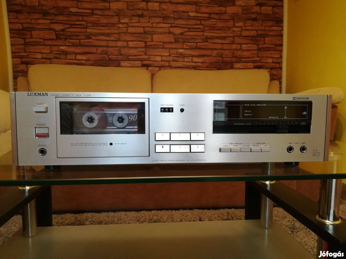 Luxman K-210 deck