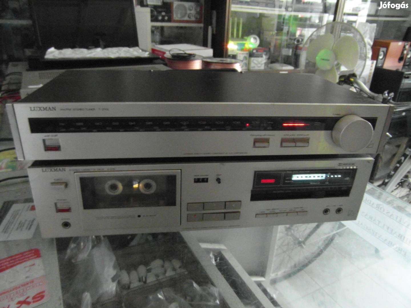 Luxman K-210 hifi magnódeck japán