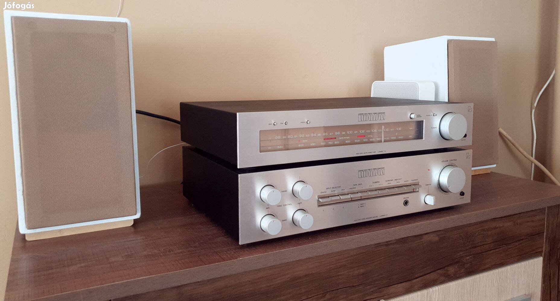 Luxman L2 erősítő T2 rádió hifi