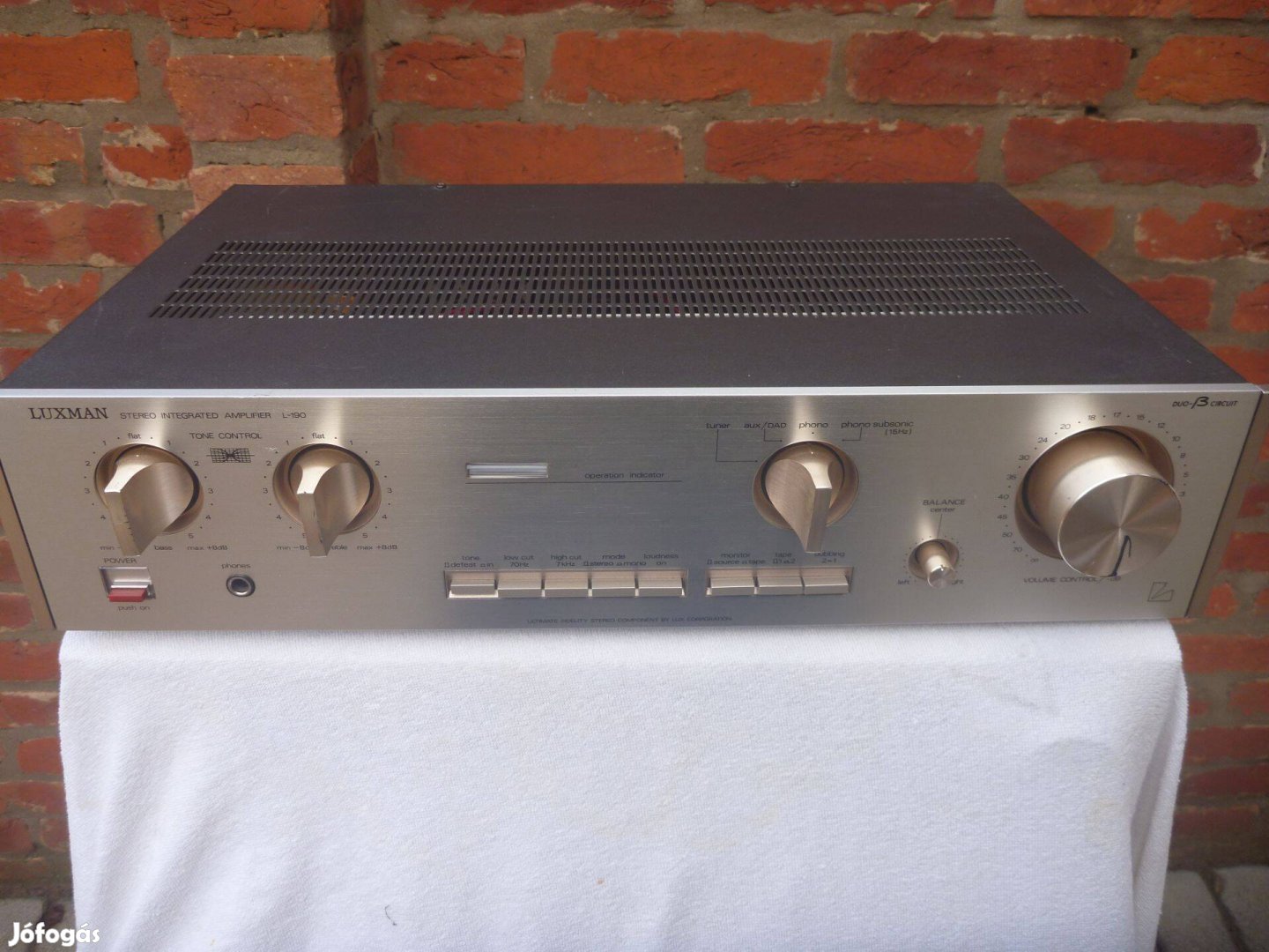 Luxman L-190 Japán vintage erősítő