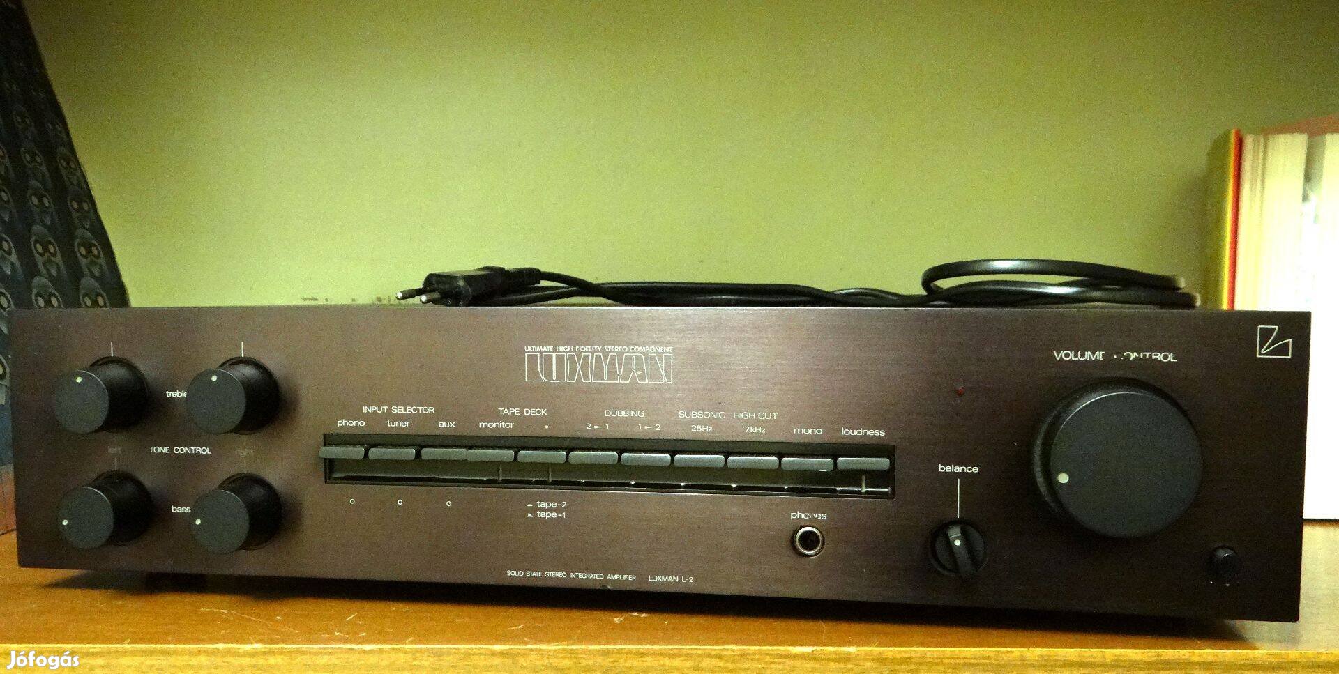 Luxman L-2 integrált erősítő