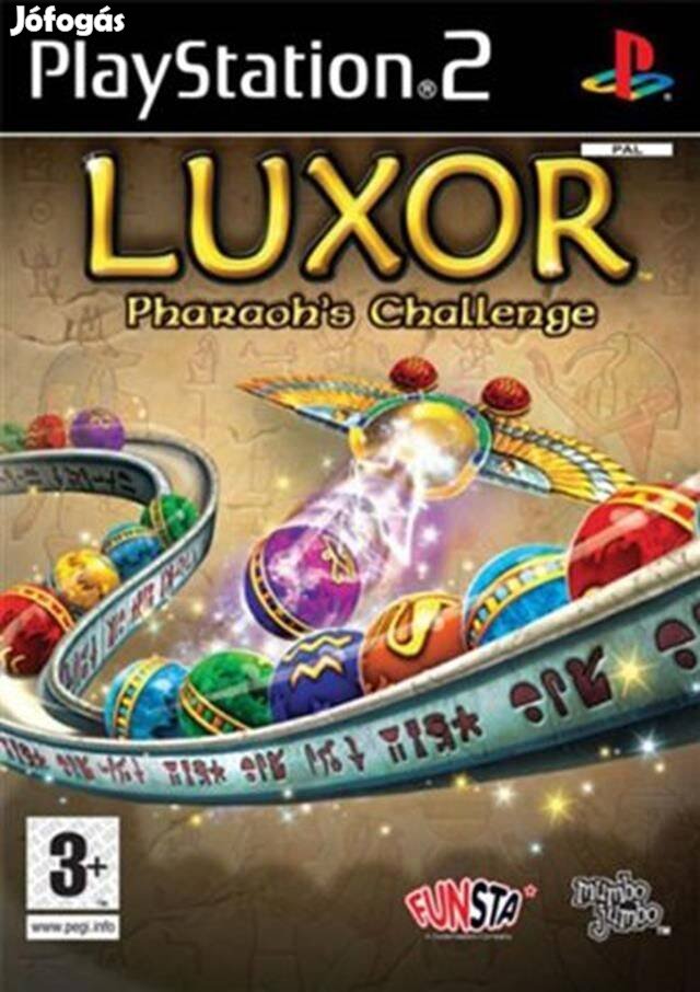 Luxor Pharaoh's Challenge eredeti Playstation 2 játék
