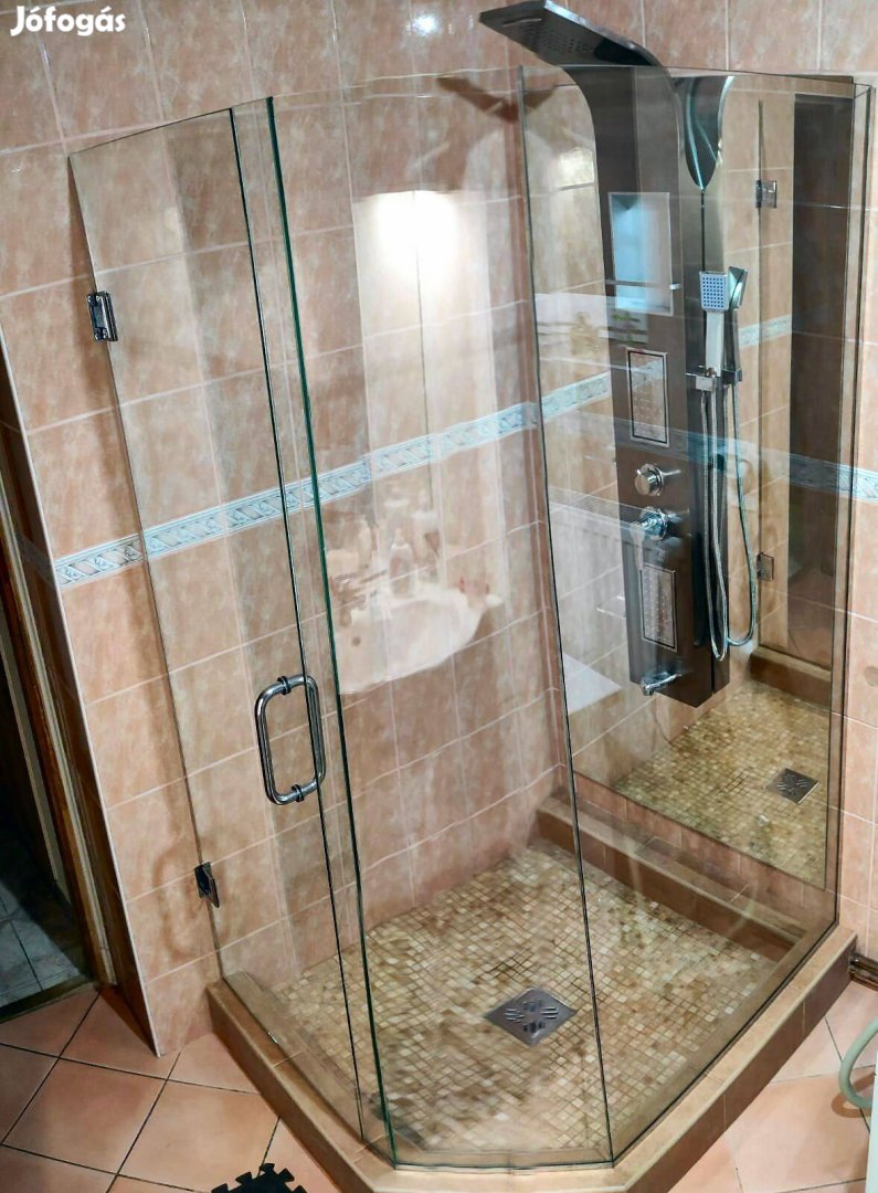 Luxus Üvegzuhany szép fürdőszobába igényeseknek